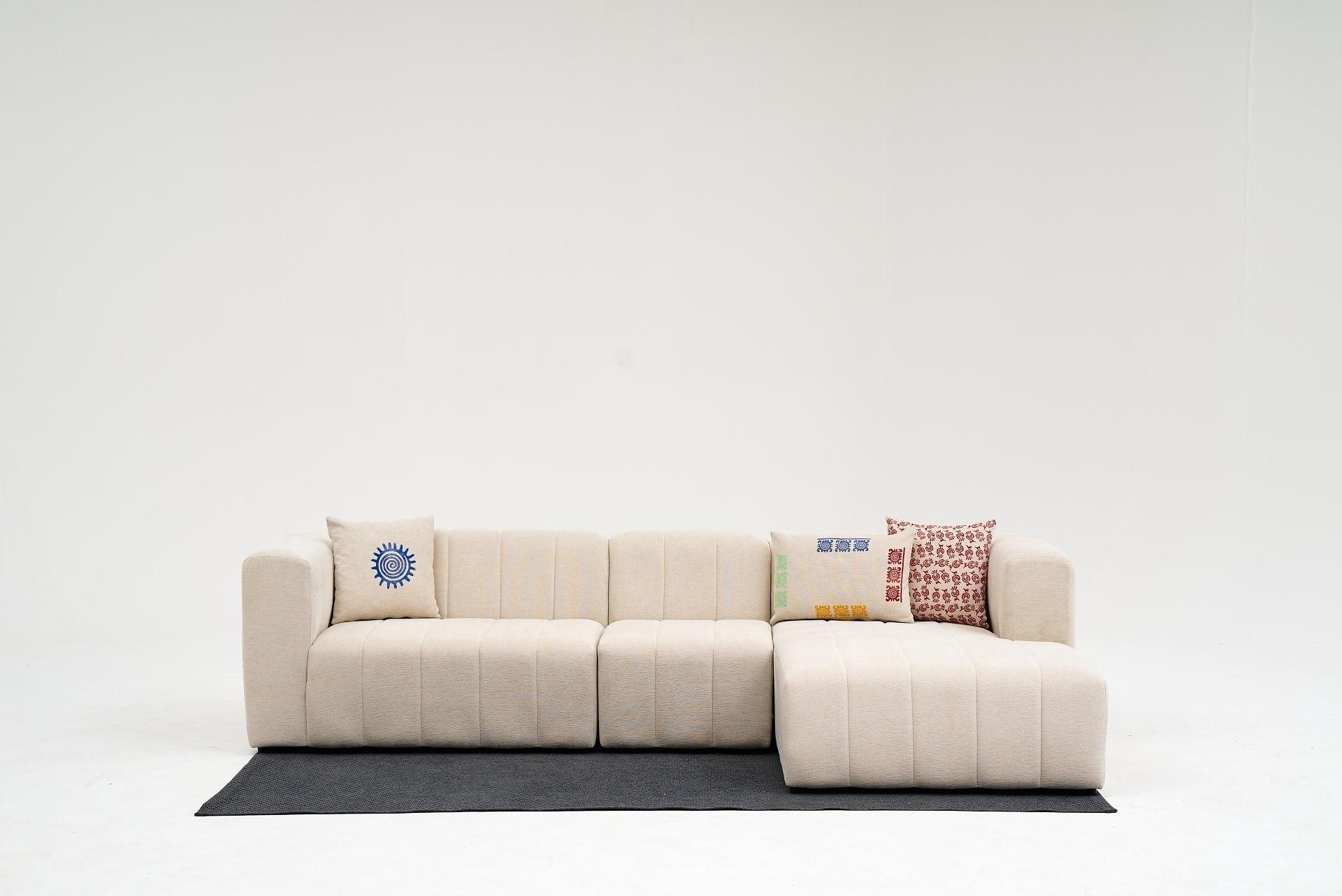 Beyza Sofa Récamiere Rechts Creme 1