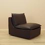 Leather armchair Brown 7