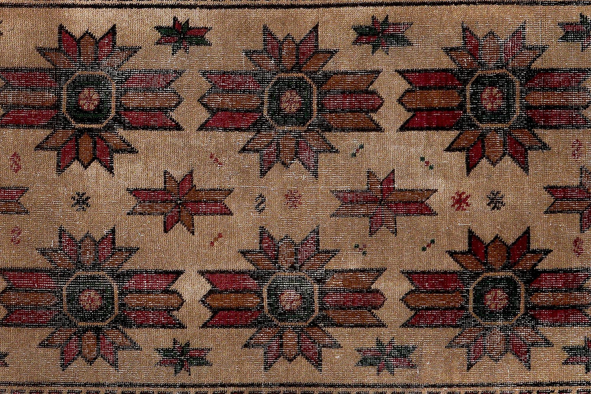 Heritage Yasmin Teppich Wolle Braun 4