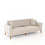 Seren Sofa 3-Sitzer Creme 6