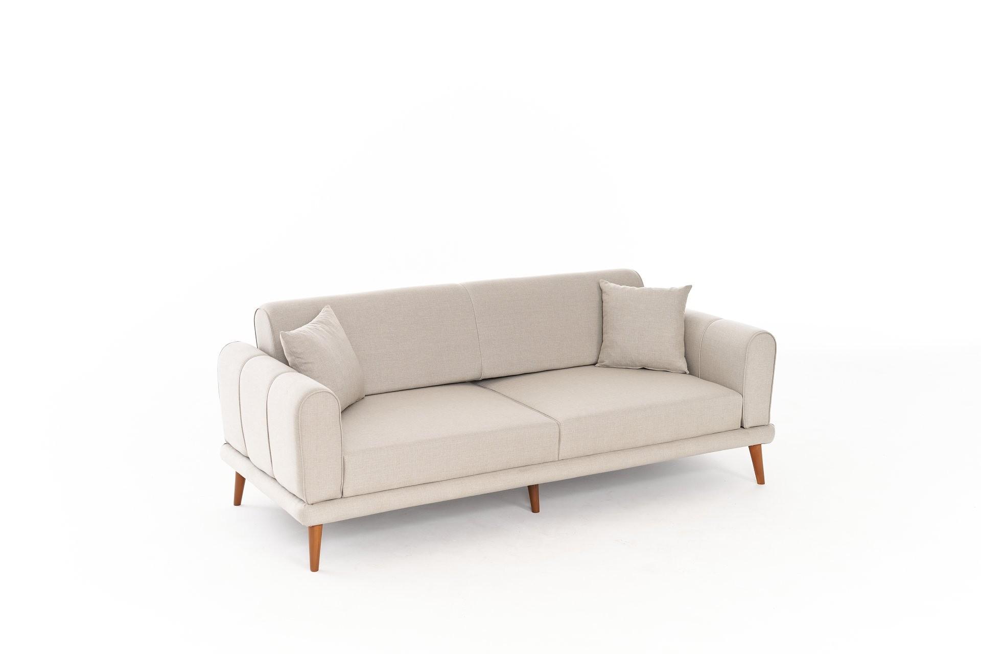 Seren Sofa 3-Sitzer Creme 6