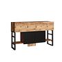 Console table with shelf Brown 4