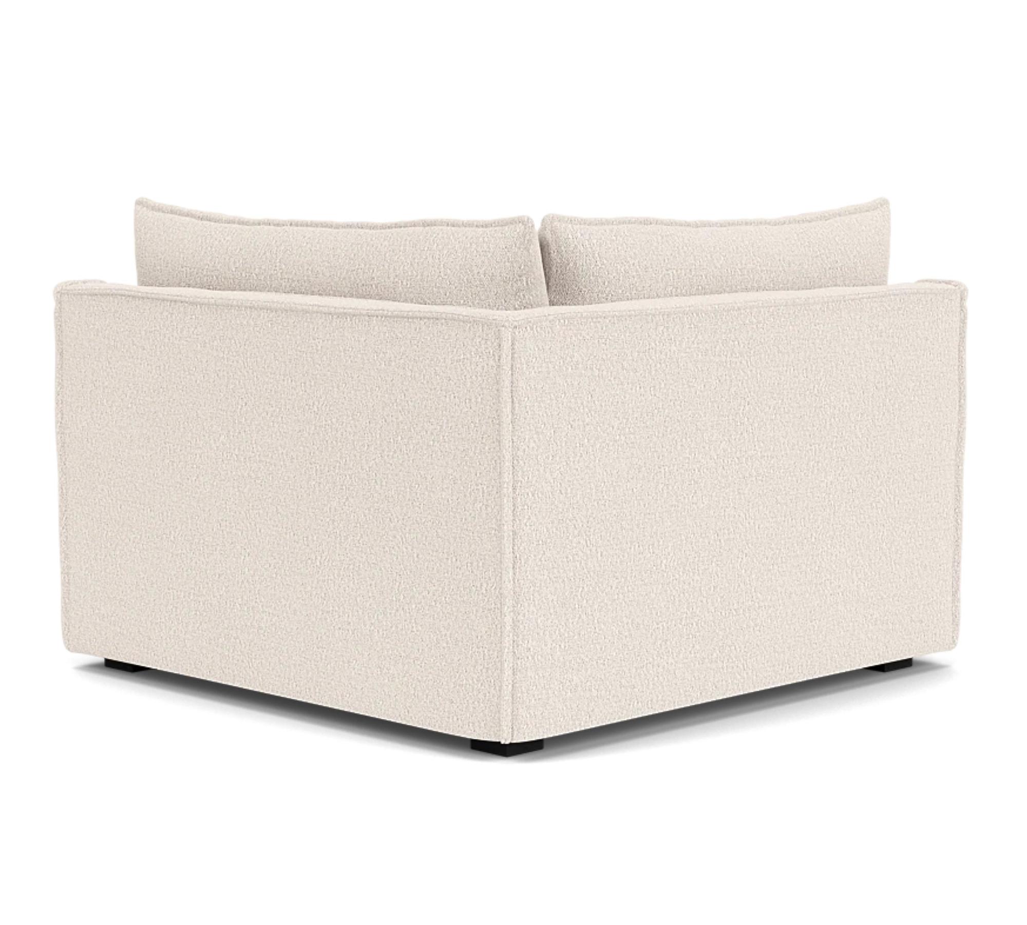 Daphne 1-Sitzer Eckmodul Links Maya Cream 4