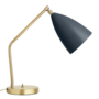 Grasshopper Tischleuchte Metall Gold Grau 0