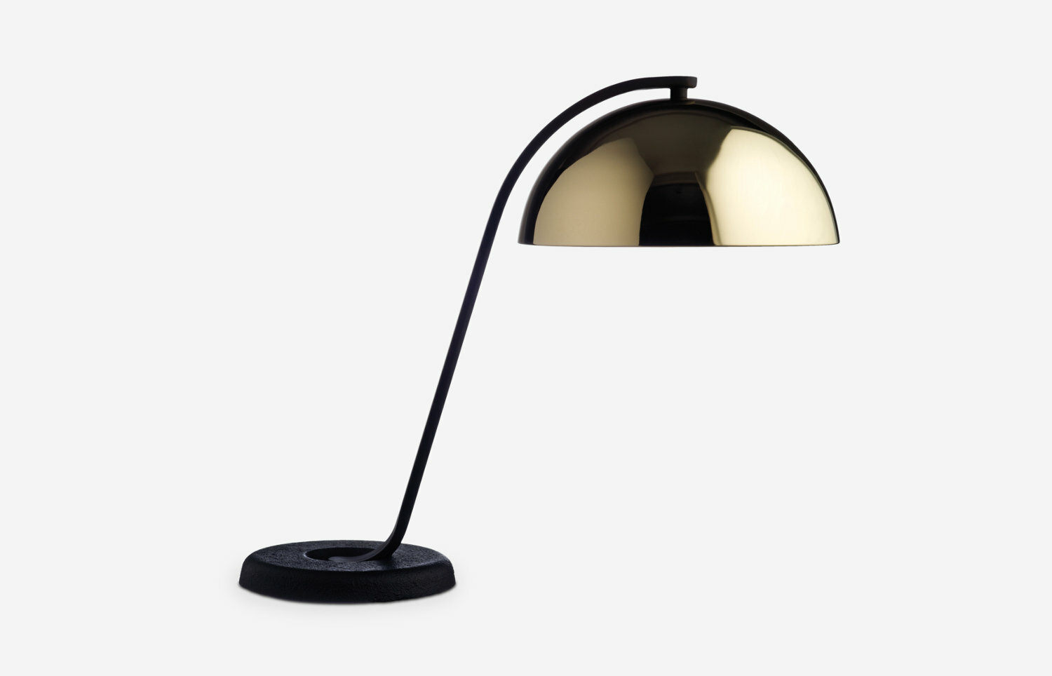 Cloche Tischleuchte Metall Gold 0