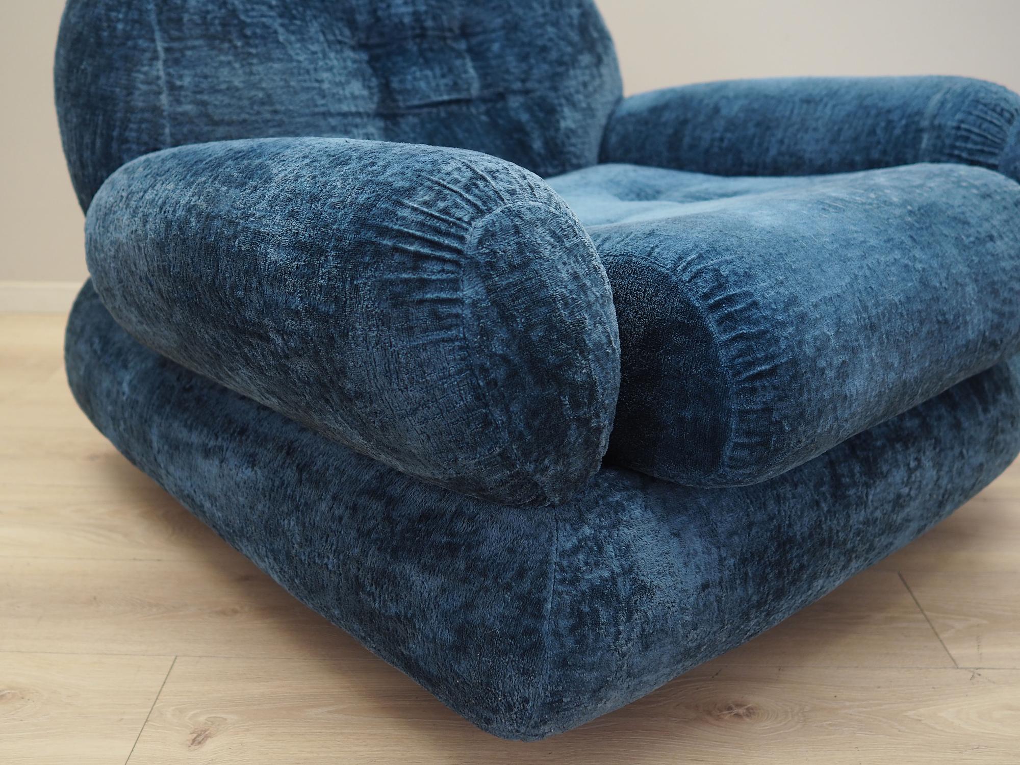 Armchair Blue 1970s 10