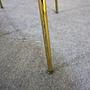Elefy JH29 Armlehnstuhl Messing Blau 4
