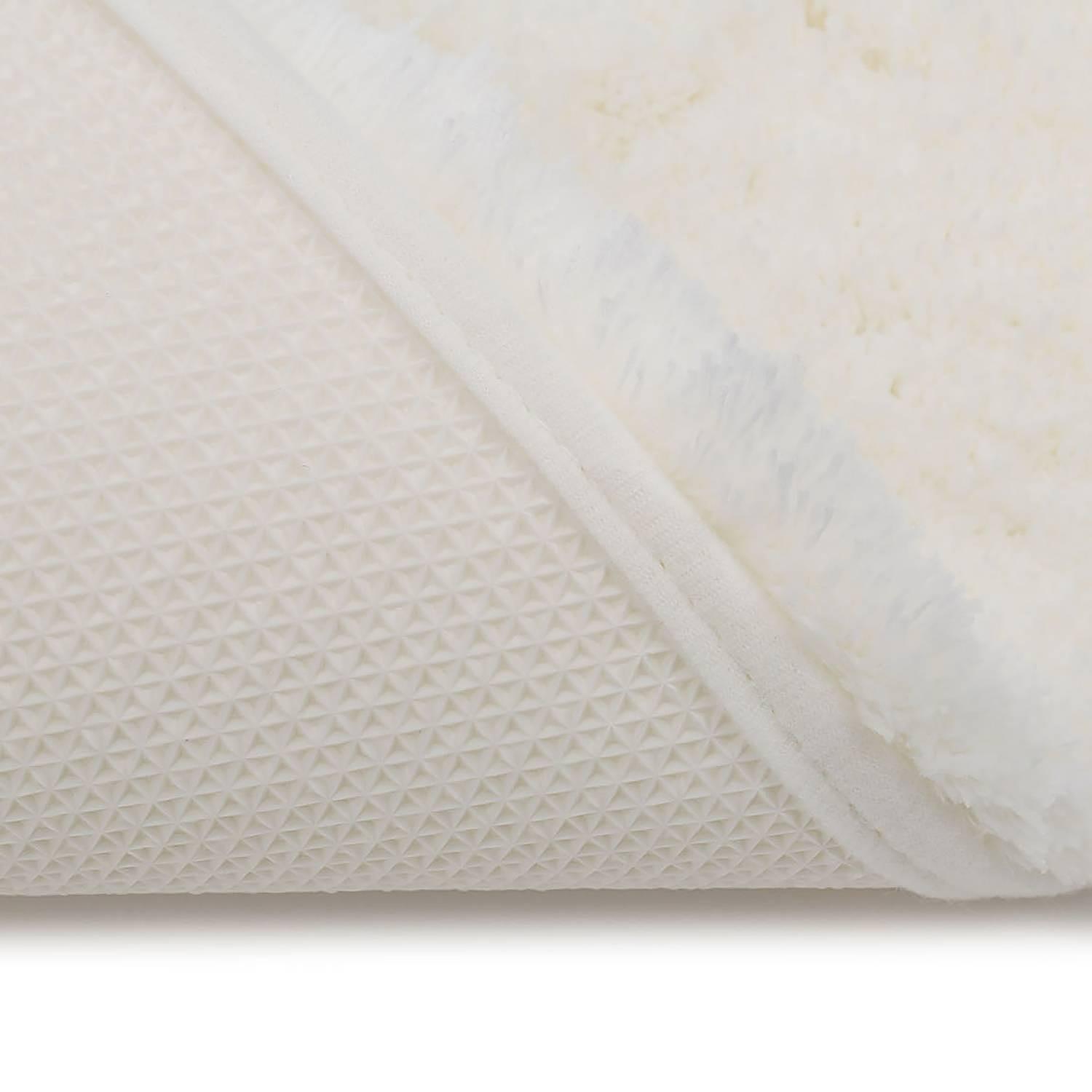 Deluxe Typ A Badteppich Creme 50x70cm 2