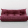 Togo Sofa 3-Sitzer Textil Rosa 3