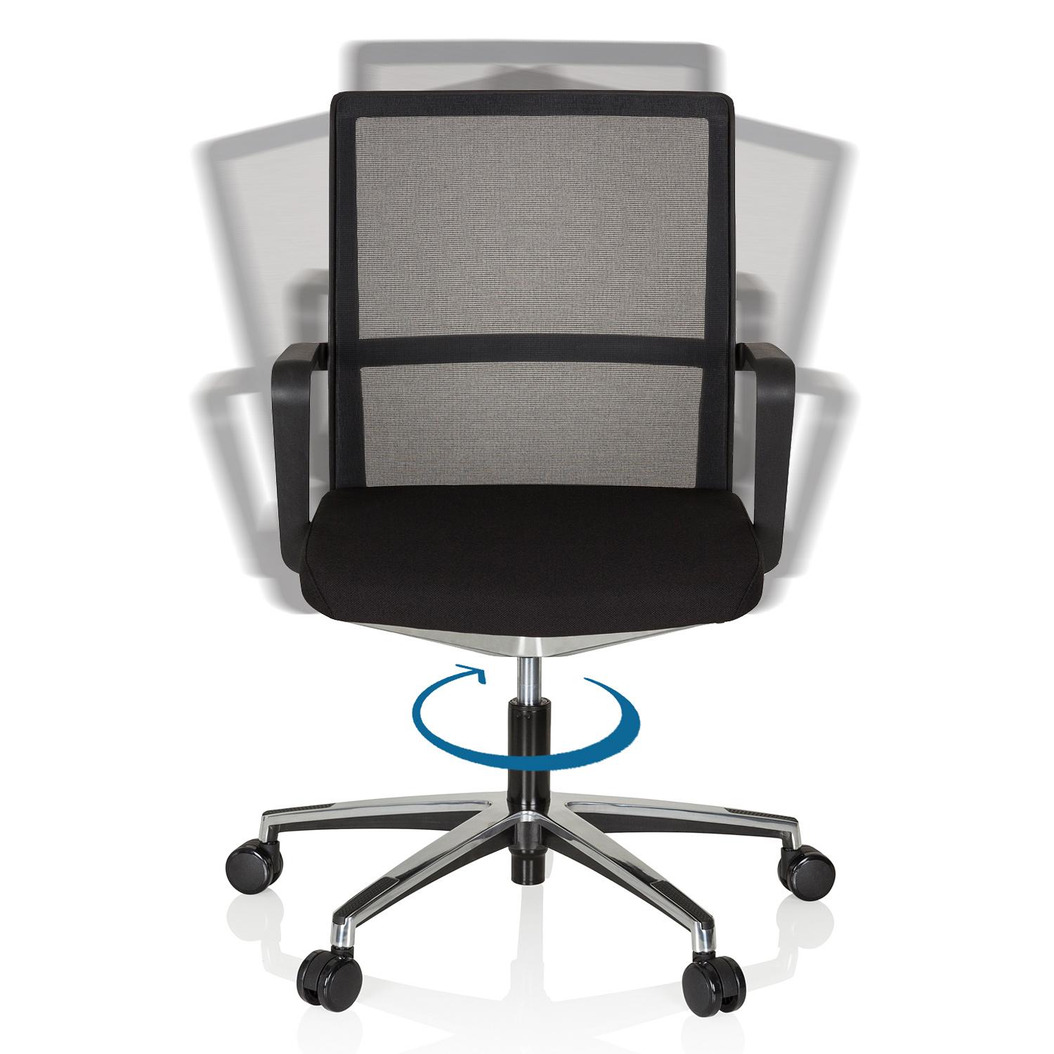 MOVE-TEC NET 3D Bürostuhl Netzstoff Schwarz 2