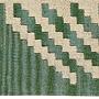 Kilim Gashgai Teppich Wolle Grün 1