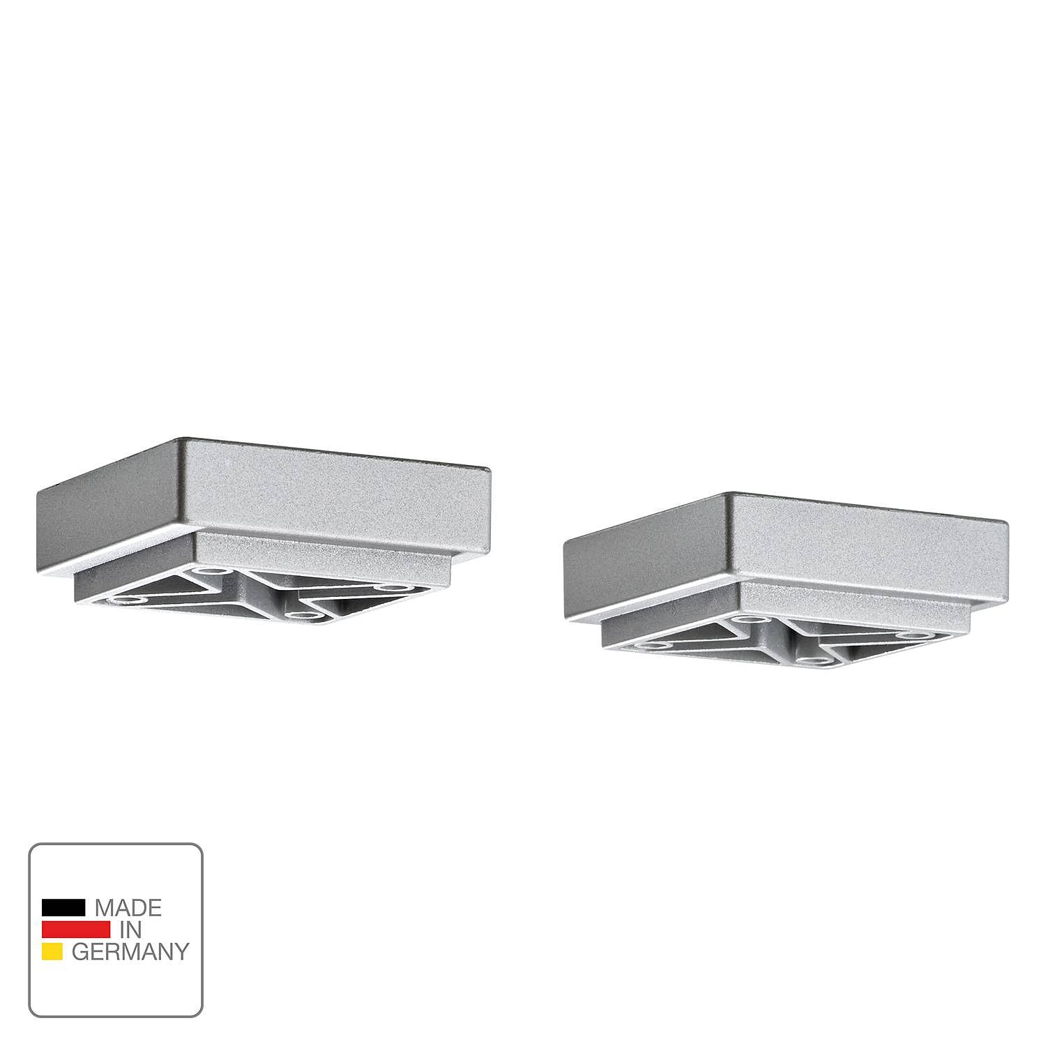 Sockelfuß Quickset 980 (4er-Set) Silber 2