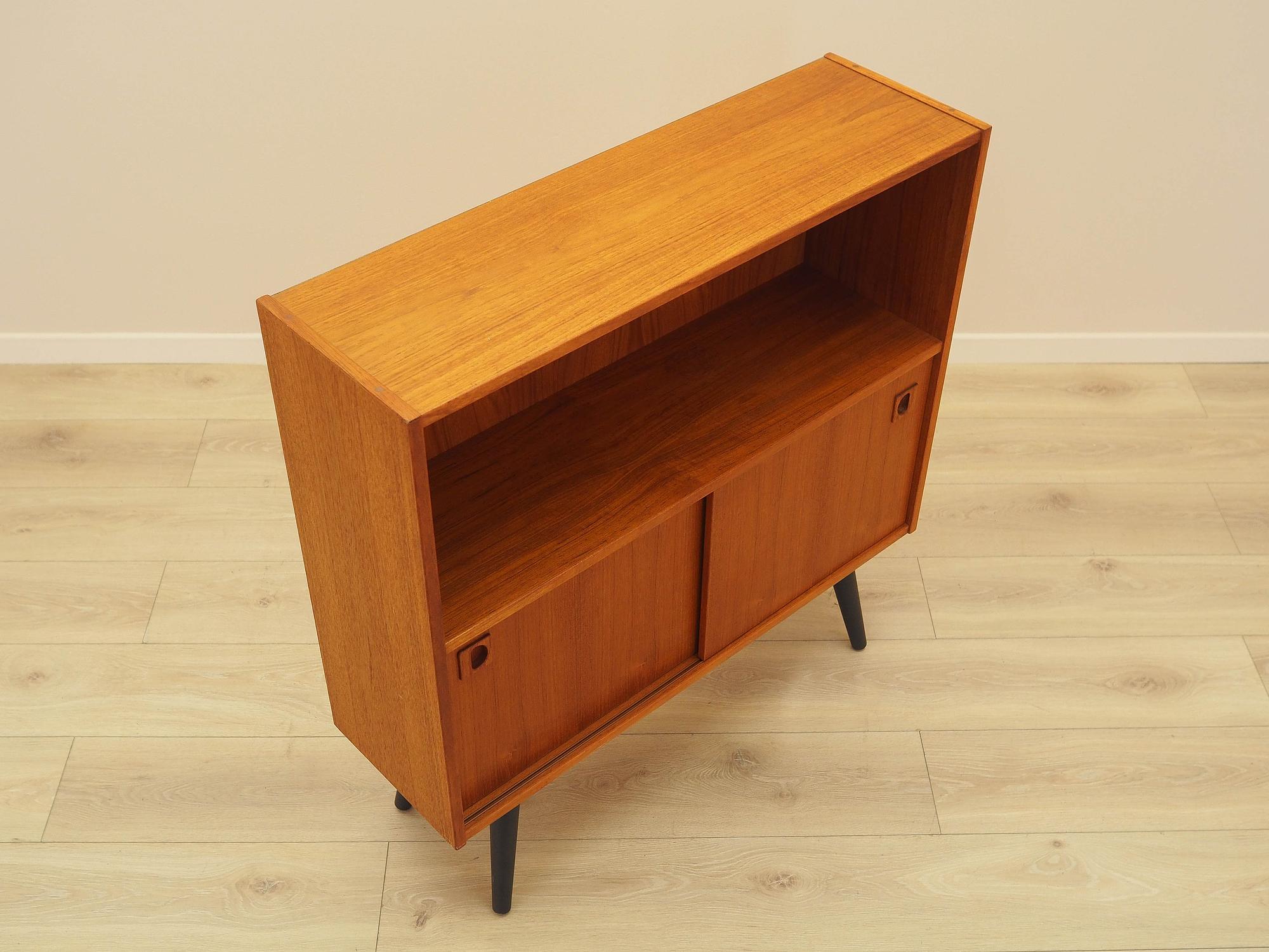 Teak bookcase 1970s 6