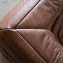 Togo Ecksofa Glattleder Folk Brown 5