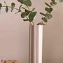 Toppu Vase Hoch Keramik Creme 3