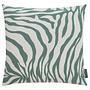 Pillowcase Zebra Jacquard Green 50 x 50 0