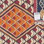 Kilim Senneh Teppich Mehrfarbig 3