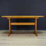 Vintage Table Ash Wood Brown 1960s 1