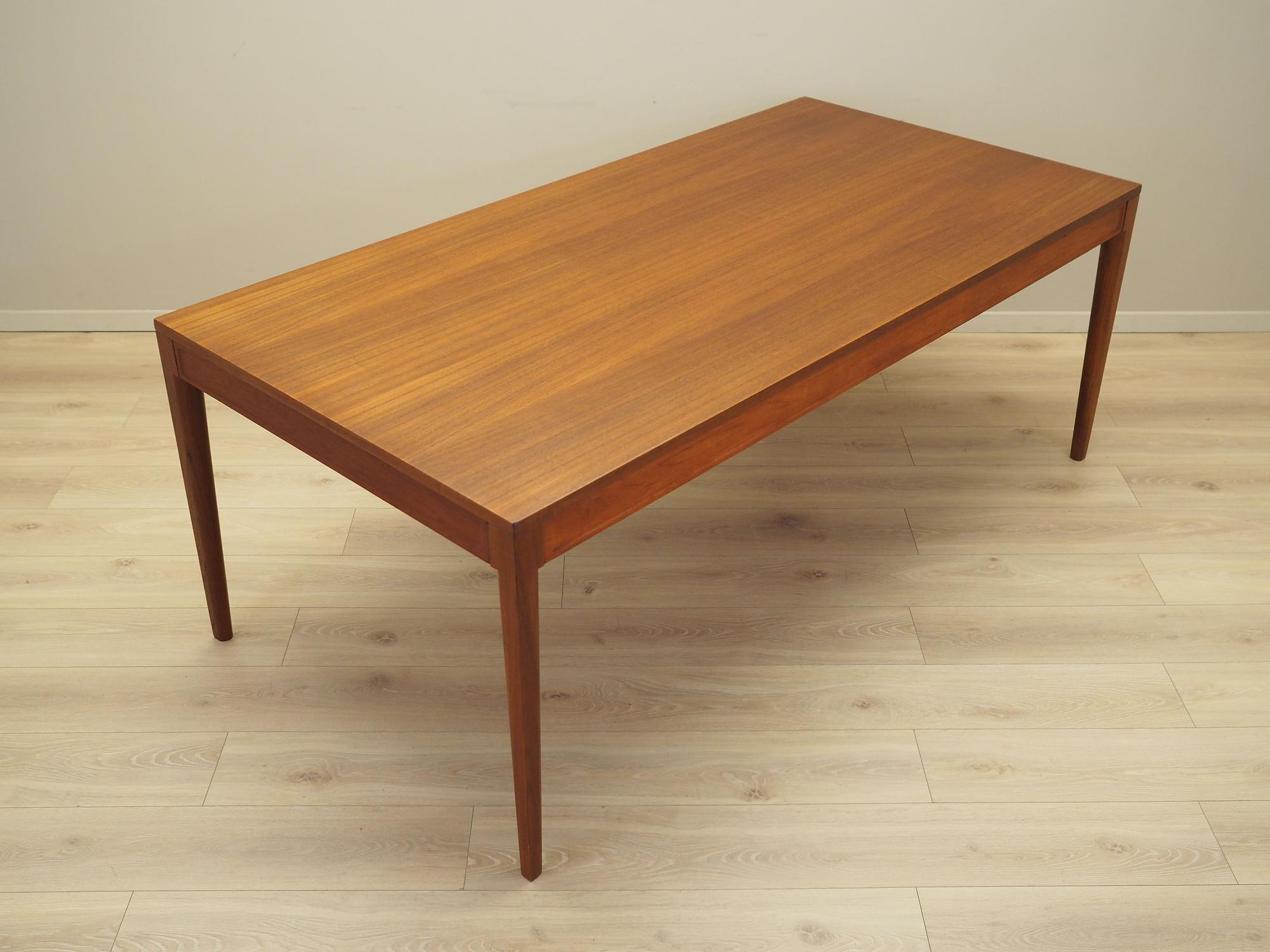 Schreibtisch Teakholz 1970er Jahre 7