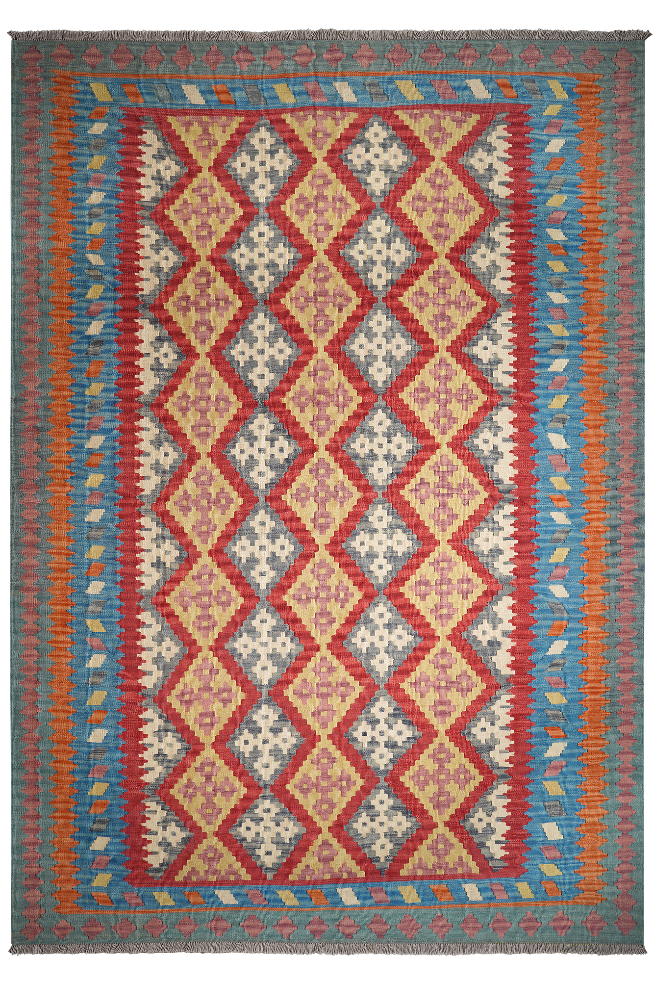 Kelim Gashgai Wool Multicolored 0