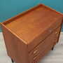 Vintage dressing table Teak wood brown 1960s 9