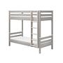 Etagenbett Leiter Holz Grau 0