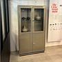 Classic Line Vitrinenschrank SB 424-4 Stahl Perlbeige 3