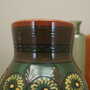 Vintage Vase Ceramic Multicolor 1970s 5