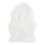 Fellteppich Ovium Acryl / Polyester Weiß 0