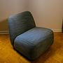 Open armchair textile 0