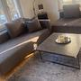 Granada Ecksofa Baumwolle Grau 8