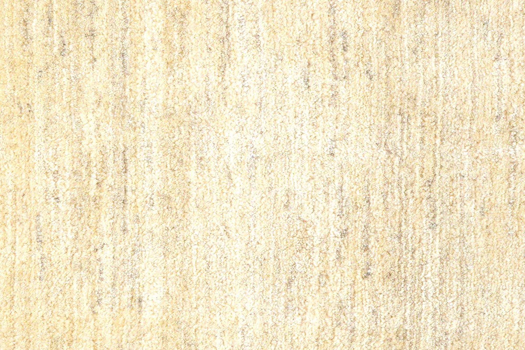 Gabbeh Teppich Wolle Beige 4