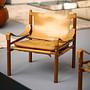 2x Sessel Safari Sirocco Arne Norell est. 1965 0