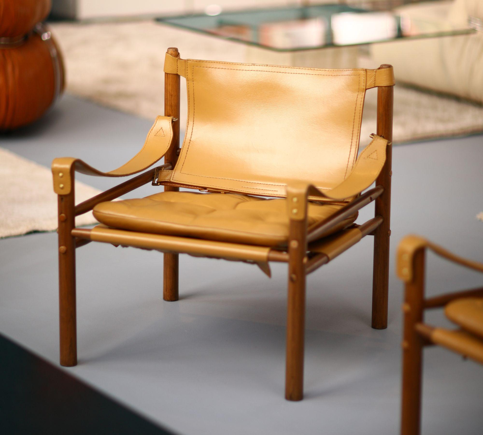 2x Sessel Safari Sirocco Arne Norell est. 1965 0