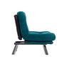 Misa Small Solo Sofa Bed 1-seater Petrol Green 7