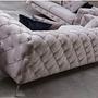 Like Sofa 3-seater light gray 3