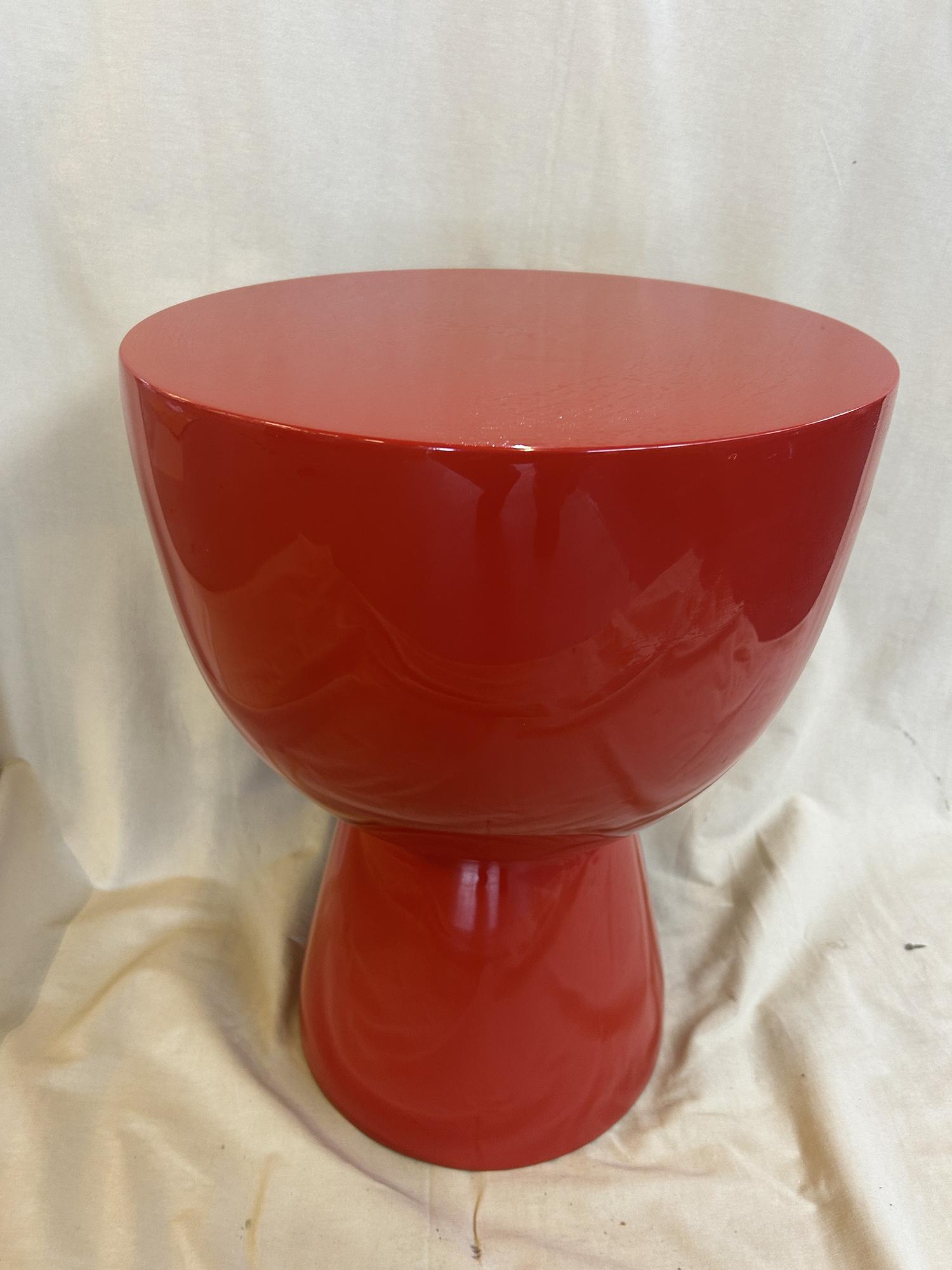 Tip Tap Hocker Rot 4