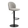 Carreras Bar Stool Bouclé Steel 0