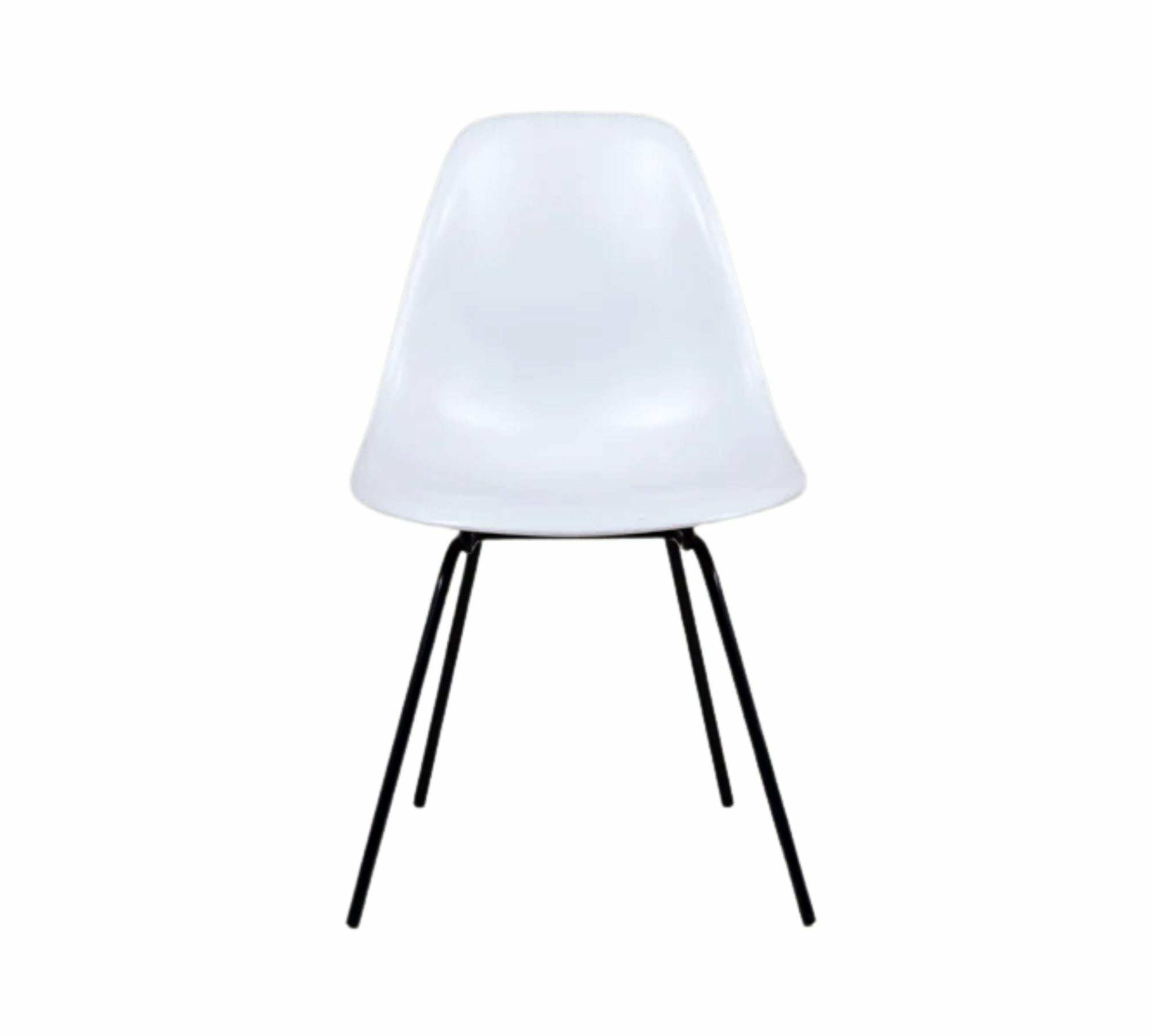 Eames DSS Plastic Side Chair DS Weiß 0