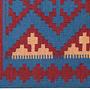 Kilim Gashgai Teppich Blau 1
