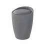 Badhocker Kunststoff Grau 1
