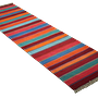 Kilim Gashgai Teppich Mehrfarbig 2