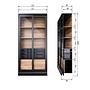 James Vitrine Holz Braun 7