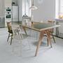 Handcrafted dining table St. Calipers Green 0