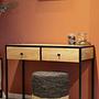 Konsolentisch Mangoholz Metall 4