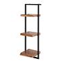 Scaffale a parete Kaawo II Metallo Acacia Nero 0