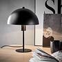 TOPEE Tischlampe Eisen 1-flammig Schwarz 1