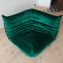 Togo Lounge Set 4-pc. Velvet Emerald Green 3