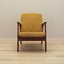 Armchair Teak Yellow 1970s 2