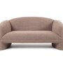 Nachii Plush Sofa Mud Braun 3